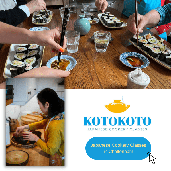 Kotokoto Japanese cookery classes, Cheltenham