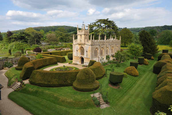 Restored 15th century church at Sudeley Castle