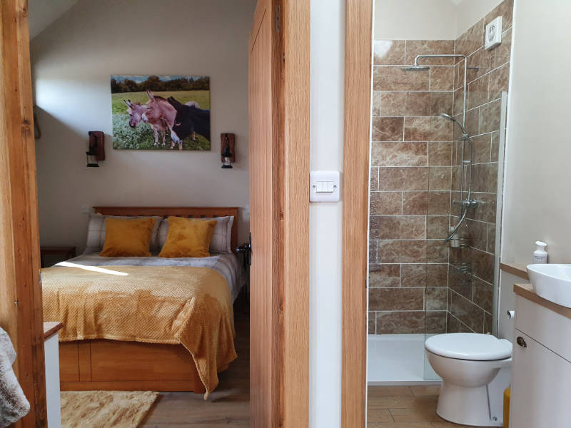 Bedroom at The Old Dairy