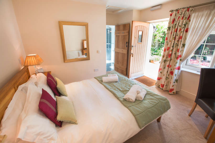 One of our courtyard rooms